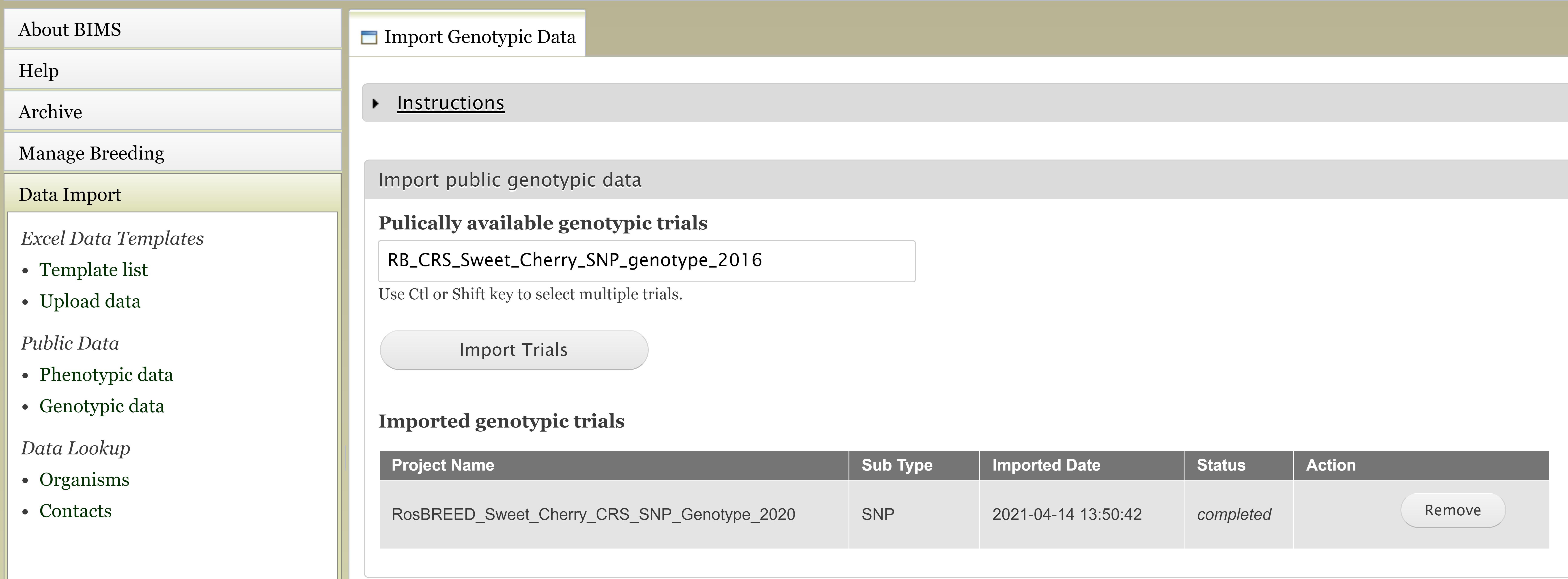 Figure for importing public genotype data